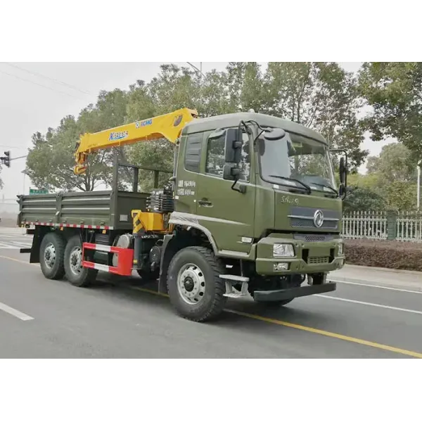 Dongfeng Heavy-Duty 6X6 10t Truck with Hydraulic Crane