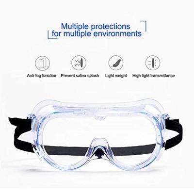 Clear Eye Protection Safety Glasses / Anti Dust Safety Glasses CE FDA Approved