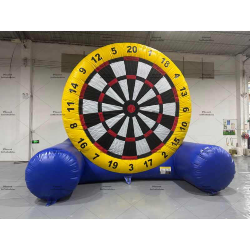 Giant Inflatable Soccer Dartboard Target Interactive Throwing Game for Kids and Adults
