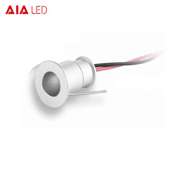 1W mini recessed mounted indoor dimmable LED spot light led cabinet light led showcase light