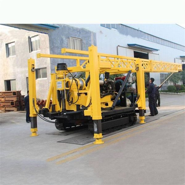 Instalación de perforación de núcleo de exploración geotécnica montada en remolque de ruedas de 400-600 m (XYX-3)