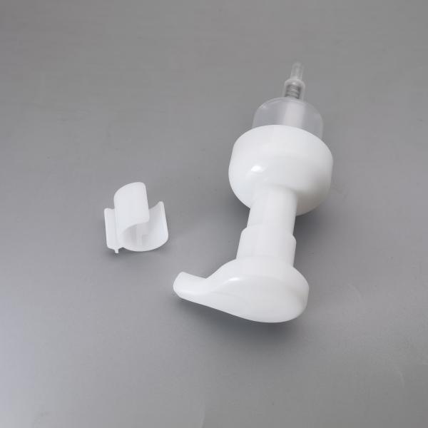 Water Resistant Plastic Foam Pump Snap Unlock For Shower Gel Bottle
