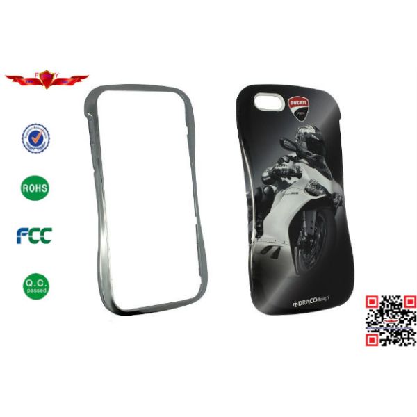 New Arrival 100% Qualify DUCATI Aluminum Bumper With PC Back Cover Cases For Iphone 5 5S