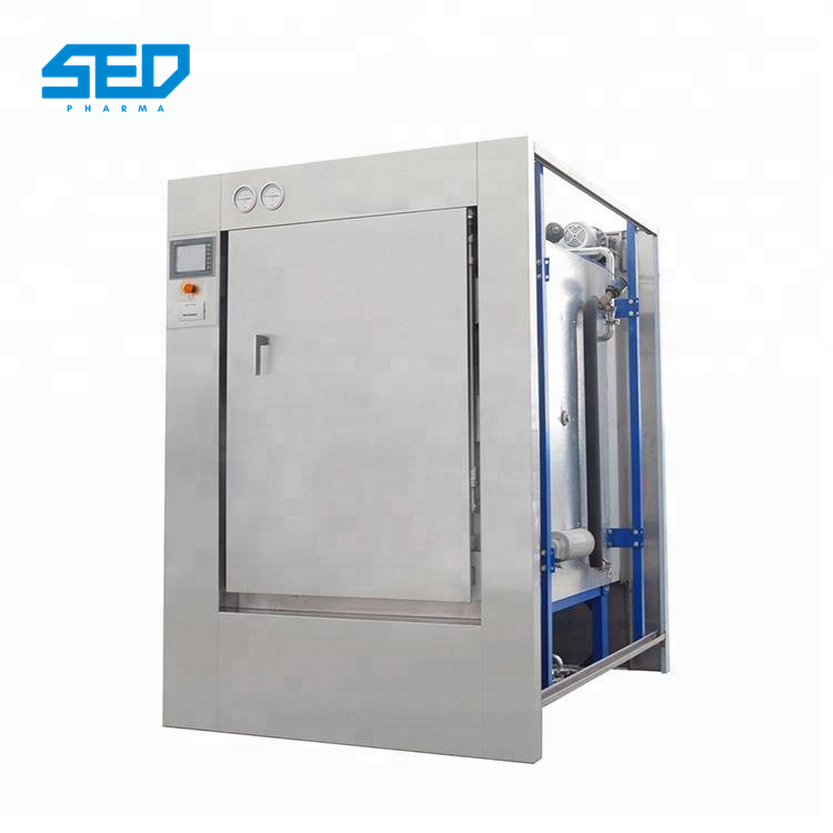 Автоклав вакуума нержавеющей стали 4.5KW SED-2.5MM 304 высокотемпературный пульсируя для фармацевтического веса 2300KGS