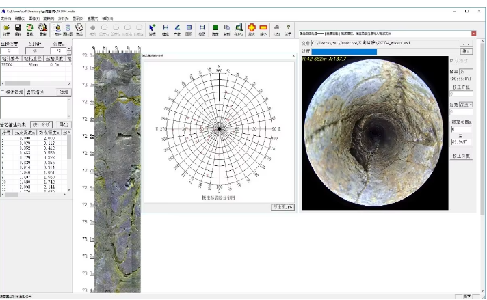 High Resolution Optical Televiewer Full Hole Imaging System