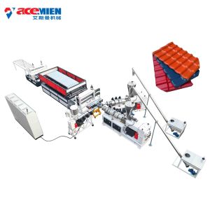 Plastic Roof Tile Making Machine