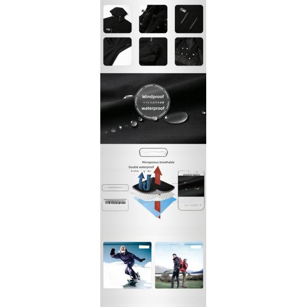 Seamless Fusing Winter Ski Snowboarding Suit for Ultimate Comfort and Flexibility