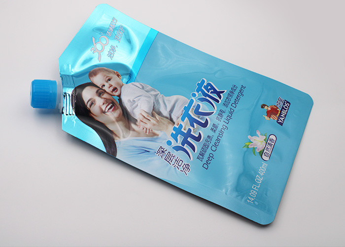 Напечатанный Споут ясного пластикового пакета Дой Споут жидкостный кладет ЛЮБИМЦА в мешки/ВМПЭТ/ОЭМ ПЭ