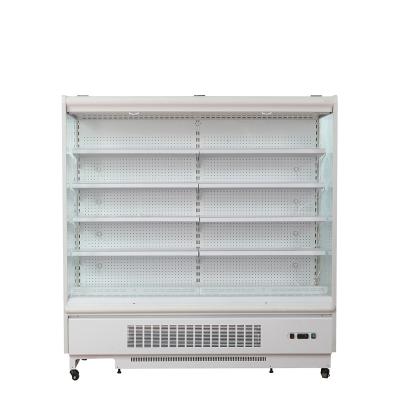 Convenience Store Open Front Multi Deck Chiller With Glass Door