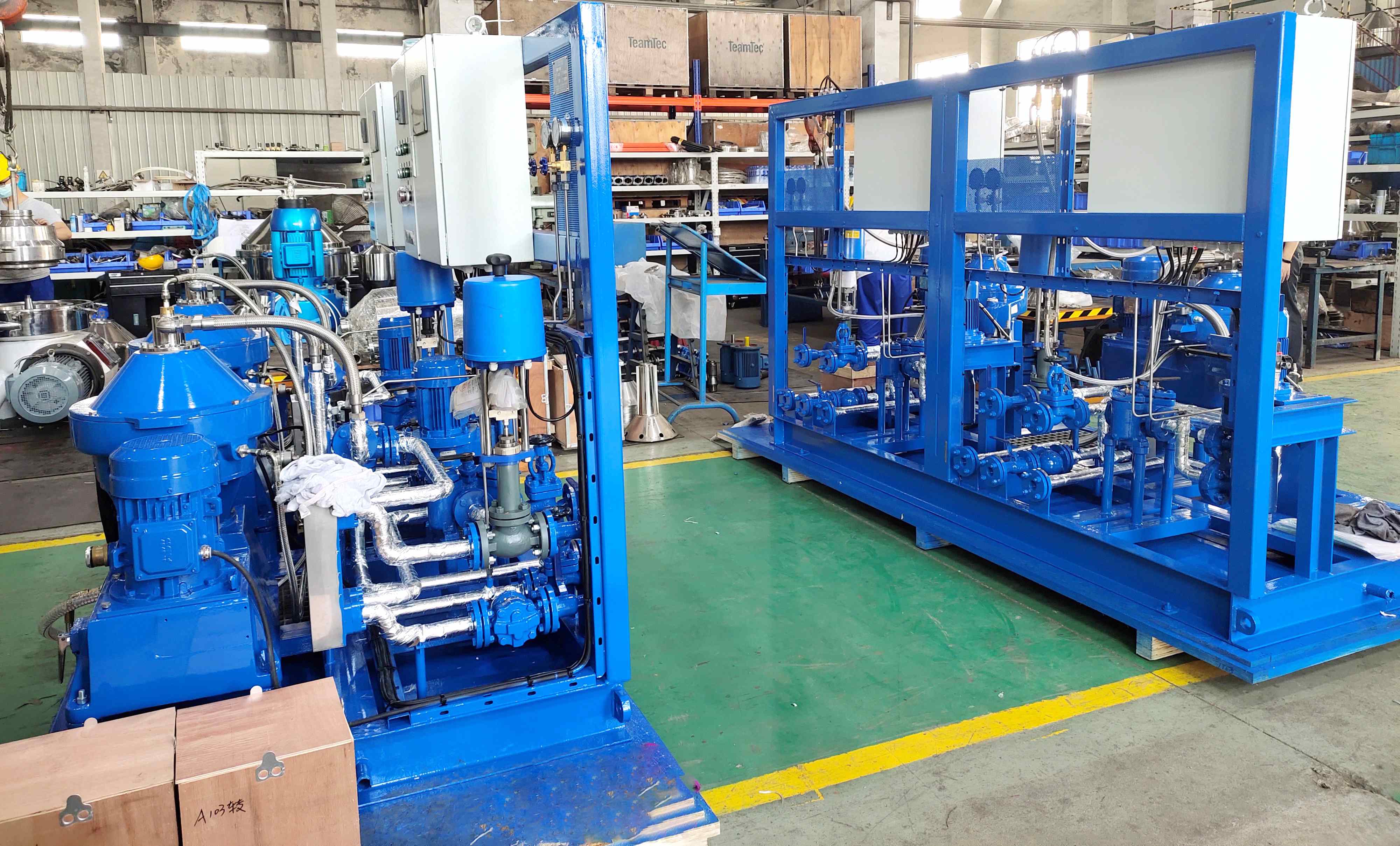Стог диска топлива CCS 1500L/H центрифугует динамическое уравновешивание разделителя