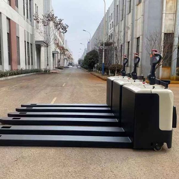 Stand Type 5T Electric Power Jack 5000kgs Hydraulic Hand Pallet Stacker