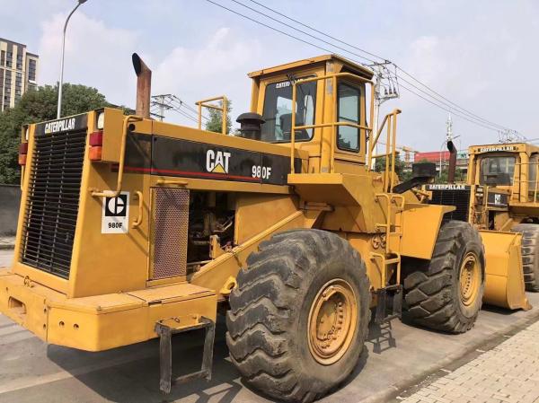 Machine lourde CAT 980F chargeuse d'occasion en bon état de fonctionnement en stock