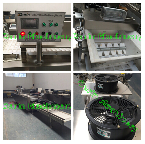 Petisco de barra de chocolate do cereal da porca que forma a máquina