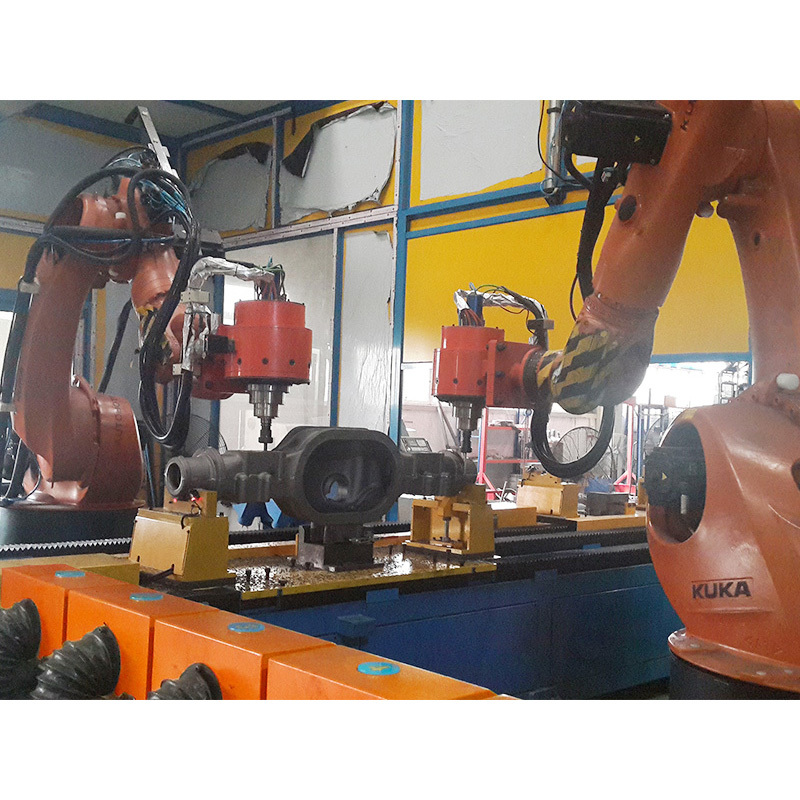 Robot Polishing Machine for Die Casting Parts Automatic Deburring Grinding