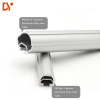 Tubo de aluminio 6063 de la T-ranura del diámetro 43m m del tubo de la aleación de aluminio de la oxidación anódica - T5