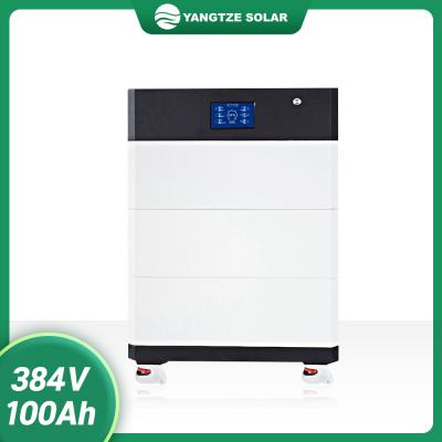 40KWh Stackable Lithium Batteries Energy Storage 384V 100Ah