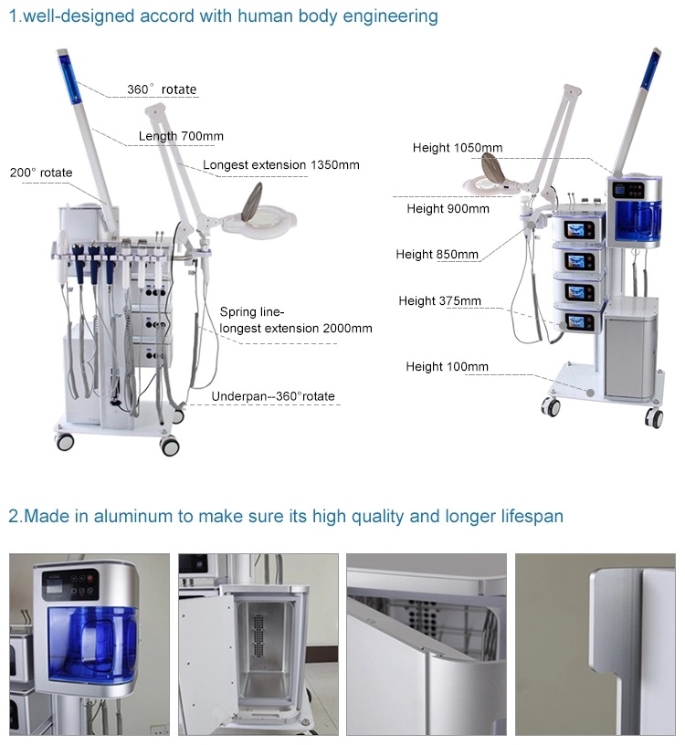 Машина 7 красоты лицевой красоты ODM OEM многофункциональная в 1
