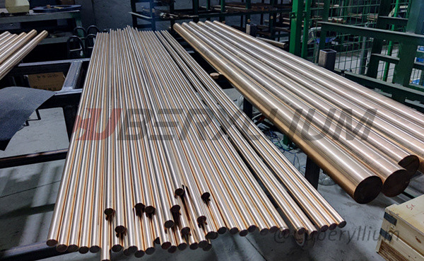 Beryllium Bronze БрБ2 Rods BrB2 Bar by GOST 15835 Size 3mm 10mm 20mm 50mm 60mm