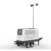 Cargador de almacenamiento de energía de torre de luz LED móvil de 1000W para emergencias mineras de construcción