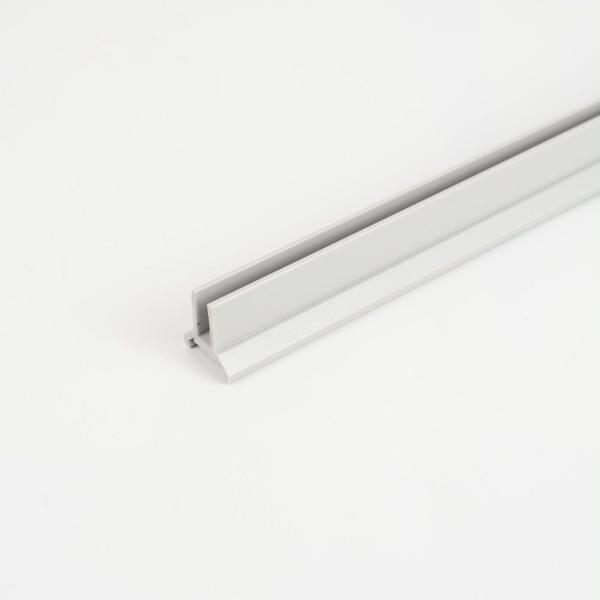 Soundproof PVC Exterior Door Sweep Seal Dust Proof Seal White Waterproof Door Sweep Plastic Profiles Customized