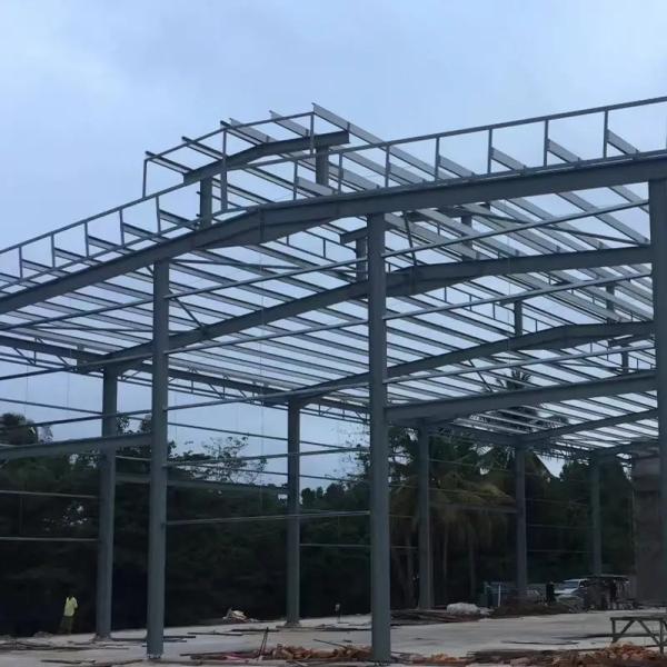High Fire Resistance Steel Structure Warehouse Prefabricated for Earthquake Load