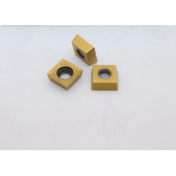 High Performance Square Carbide Inserts , Indexable Cnc Insert Tooling