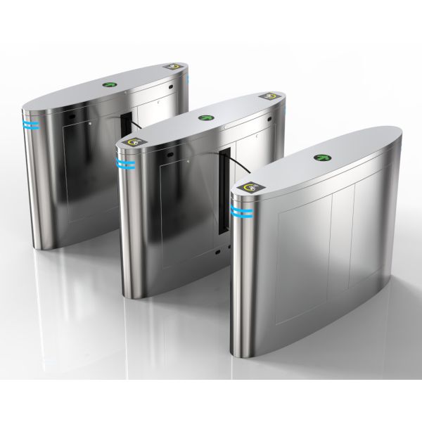 RS232 Communication Turnstile Flap Barrier