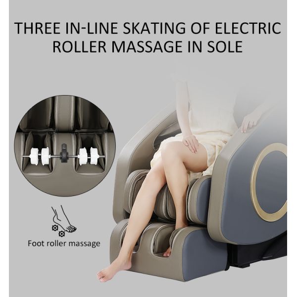 PU ABS 3d Ultimate Smart Massage Chair KC Zero Gravity ROHS ODM