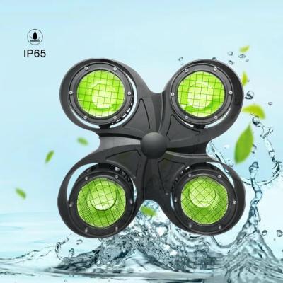 400W Stage Lighting Equipment RGBW IP65 Outdoor Waterproof 4*100W 4 Eyes COB LED Blinder Light