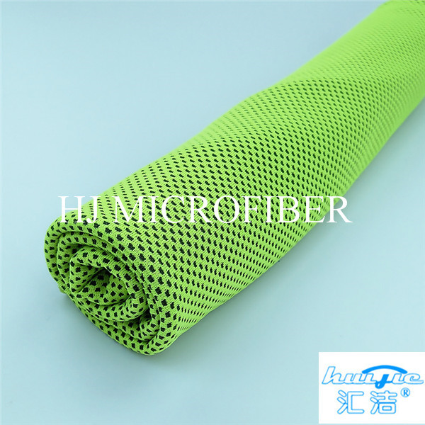 Green Color  Microfiber Cleaning Cloth Cooling Towel Bath & Beach Towel small microfiber cloth