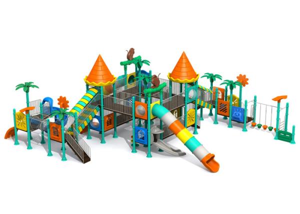 Distinctive Square Children'S Play Park Equipment , Safe Kids Outdoor Playset
