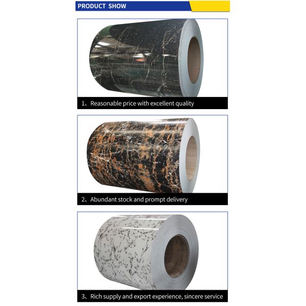 CGCC Marble Design Color Coated Galvanized Steel Coil