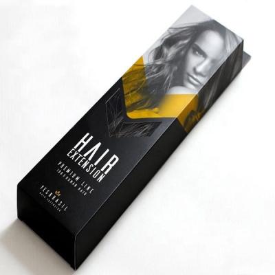 Cardboard Wig Packaging Box Foldable Luxury Custom Logo