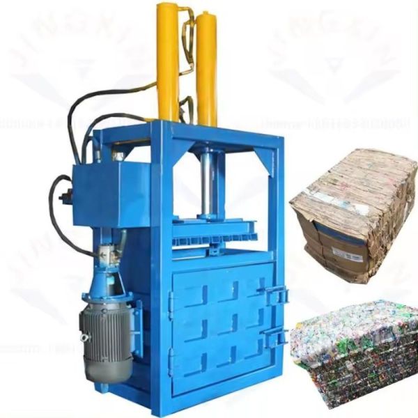 Customization Offered for Order Vertical Baler of Various Paper Shell Fibers Bale Press