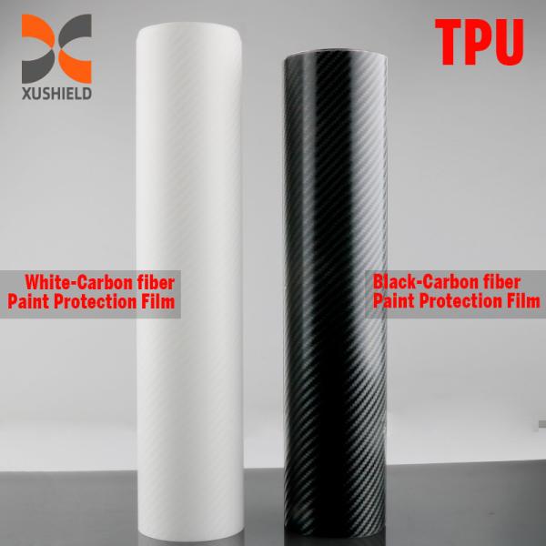 Self Healing Color Change Paint Protection Film Black Carbon Fiber TPU Ppf Film Car Paint Protection