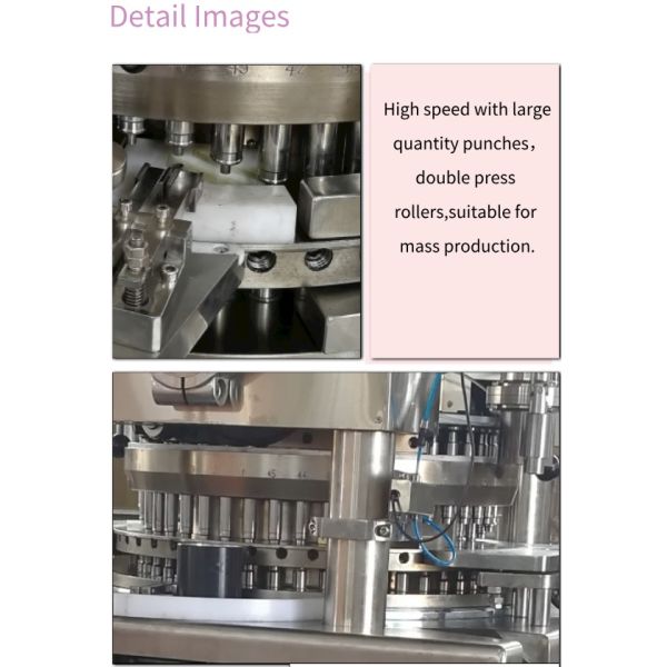 Double Side Rotary High Speed Tablet Press 100KN For Pharmaceuticals