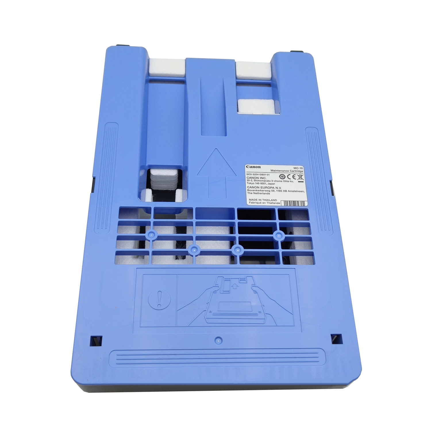 Original New Waste Ink Collection Maintenance Cartridge MC-10 OEM Canon imagePRO GRAF iPF650 iPF655 iPF670 iPF750 iPF755 iPF760 iPF765 iPF770 iPF780 iPF785 iPF830 iPF840 iPF85