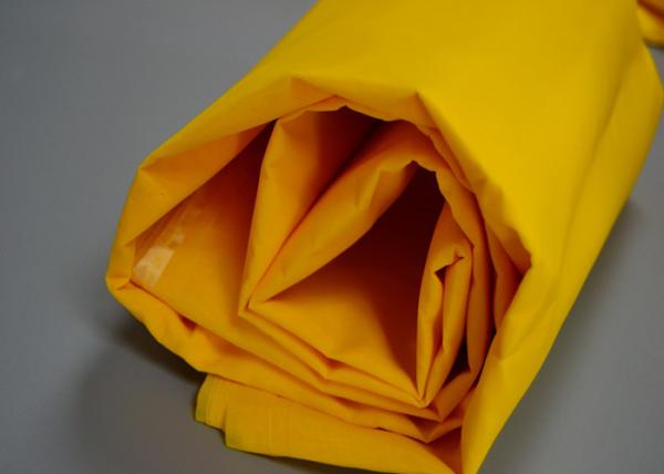 Low Elasticity Polyester Silk Screen Printing Mesh , Durable Polyester Monofilament Mesh