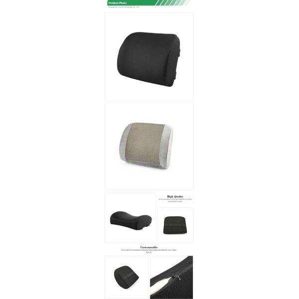 Relieves Back Cushion Lumbar Pain Without Odor for Office Car Waist Backrest Pillow