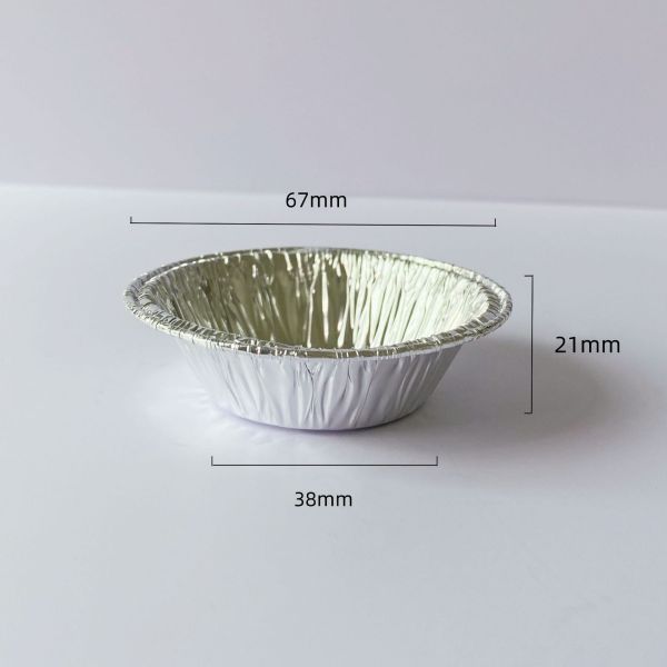 Food-grade aluminum foil 8011 Disposable bowl with customizable dimensions for food packaging
