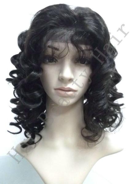 Unprocessed Virgin Human Hair Front Lace Wigs With Baby Hair Around,12 Inch - 28 Inch