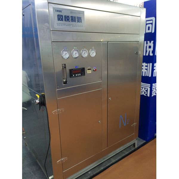 0.1 Kw Food Grade Small Nitrogen Generation Equipment White For Cake Chips Packing