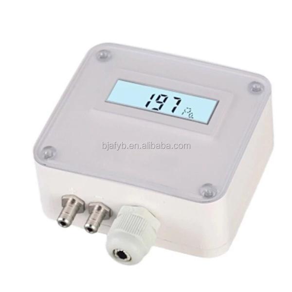 Transmissor/sensor de pressão diferencial digital de grau industrial com suporte personalizado