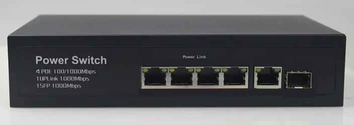 Переключатель локальных сетей SFP автономный, 12Gbps переключатель POE гигабита 4 гаван