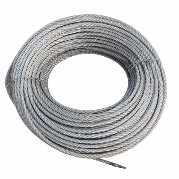 7X19 1.5mm Stainless Steel Wire Rope for Building Materials