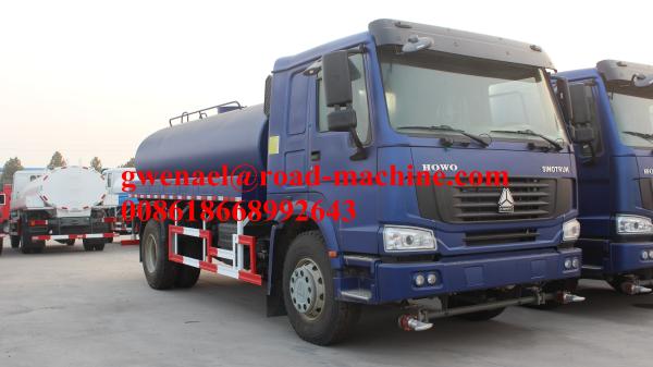 260HP 4 x 2  260 HP  4.25 m³  Water Tank Trucks For Garden Irrigated