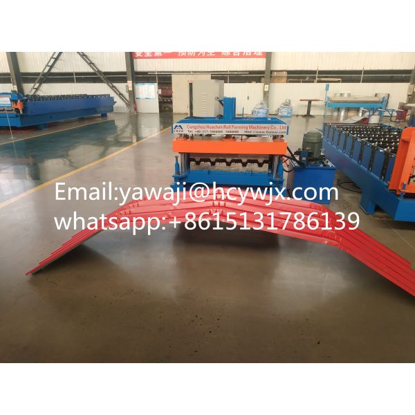 Сгибающаяся металлическая крыша панель гидравлическая арки листового холодной руловой формовочной машины