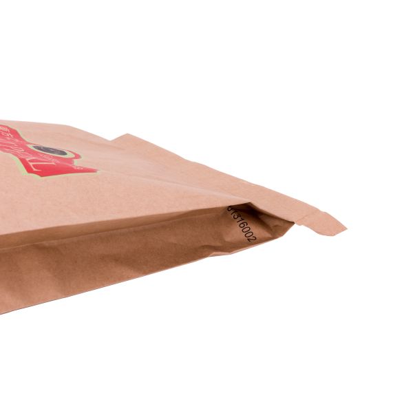 Offset Printing Plastic Paper Bag Pe Film Lamination Heat Sealing 10*10 Weave
