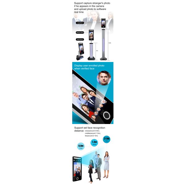 TIMMY Free SDK Dynamic Biometric Face Recognition Access Control System