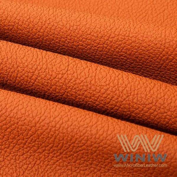 Bags Premium Vegan Leather Embossed 1.2mm Microfiber PU Litchi Faux Leather
